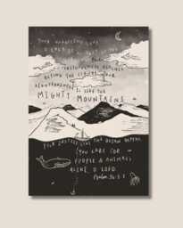 Unfailing Love Psalm 36/Bible Verse Artwork Physical Print - thumbnail 1