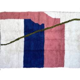 Custom Beni Ourain Rug Handwoven Moroccan Wool Carpet - thumbnail 2