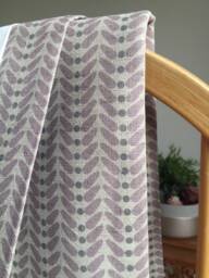 Sample Only - Curtains Made To Measure? Just Need Pole Length & Drop Quote Plum Linen - thumbnail 1