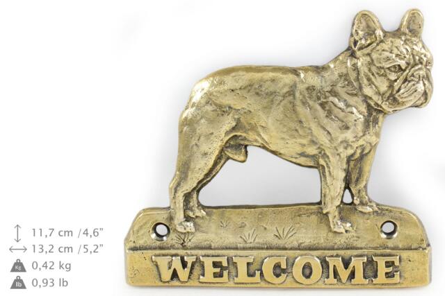 French Bulldog, Dog Welcome, Hanging Decoration, Limited Edition, Artdog - image 1