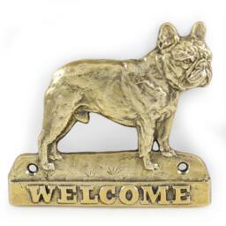 French Bulldog, Dog Welcome, Hanging Decoration, Limited Edition, Artdog - thumbnail 2