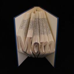 Mom Names & People 3 Letters Folded-Book Art Sculpture - thumbnail 3