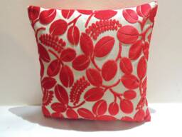 Designers Guild Fabric Calaggio Scarlet Cushion Cover/Pillow Cover - thumbnail 1