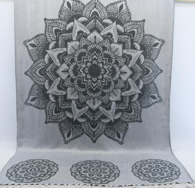 "Black Towel, Beach Towel, Turkish Peshtemal, Handmade Towel, Tribal Towel, 40""x67" - image 1