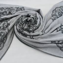 "Black Towel, Beach Towel, Turkish Peshtemal, Handmade Towel, Tribal Towel, 40""x67" - thumbnail 4