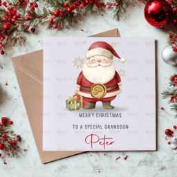 Personalised Kids Christmas Decoration - Nephew Gift Custom Bauble For Boys & Girls Stocking Filler Eve Box - thumbnail 3