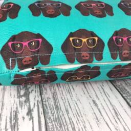 German Shorthaired Pointer Green Dog Print Cushion Cover - Gsp, Home Decor, Pillow Cover, Home & Living, Decorative Pillow - thumbnail 3