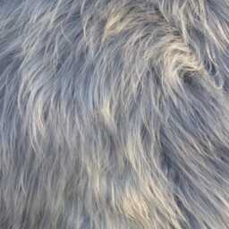 Real Sheepskin Rug, Grey Wool Blanket - Cozy Home Decor - thumbnail 4