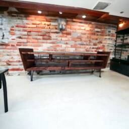 Reclaimed Wood Tv Stand Rustic Media Console With Hairpin Legs