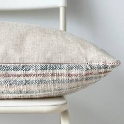 Tribal Hemp Hand Woven Natural Dye Color Pillow Cover - thumbnail 3