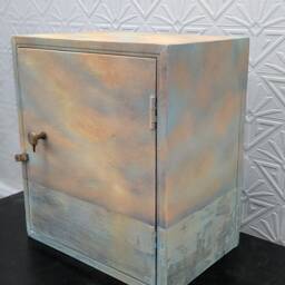 Sold ~ Commission Seascape Cabinet - thumbnail 3