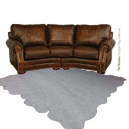 Plush Faux Sheepskin Rug - Shaggy Fur, Country Edge - thumbnail 1