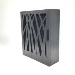 Black Wooden Key Box Nature-Inspired Cabinet, New Home Gift - thumbnail 1