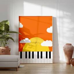 Music Print, Poster, Retro Gift, Wall Art, Gift For Lover, Musician, Vintage Art - thumbnail 2