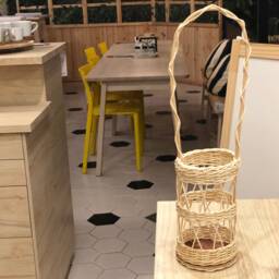 Wine Rack Basket Rattan For Gift Made Of Long Hand - thumbnail 3
