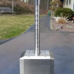 Mini-Mjolnir Thor's Hammer Paperweight in Aluminum/Brass/Stainless Steel - thumbnail 4