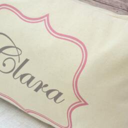 Personalized Pillow, Baby Boy Gift Idea, Newborn Gift, Boys Name Pillow Blue & Grey Twin - thumbnail 2