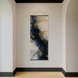 Colourful Marble Tapestry - Wall Hanging Unique Art - thumbnail 2