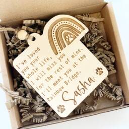 Pet Memorial Keepsake - Gift Cat Loss Dog Personalised Decoration - thumbnail 2