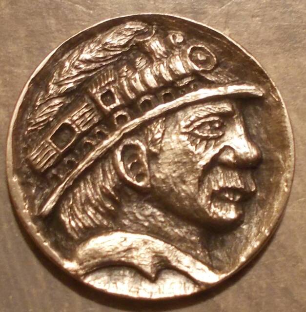 Deep Carved Hobo Nickel, Train Related 101