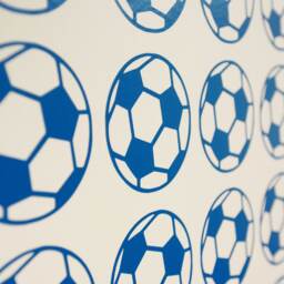 Football Vinyl Wall Art Decals/stickers - Various Colours & Sizes - thumbnail 2