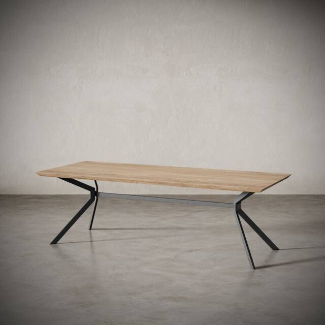 Kinsley Natural Oak Dining Table - image 1