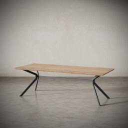 Kinsley Natural Oak Dining Table - thumbnail 1