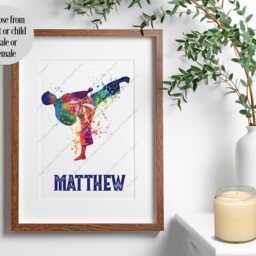 Martial Arts Print, Portrait, Gift, Gift For Him, Her, Karate Judo Mma, Kickboxing - thumbnail 2