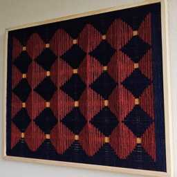 Modern3D Wall Hanging/Home Decoration/Modern Textile/Wall Decoration/Textile Art Framed/Weaving Textile3D/ - thumbnail 3