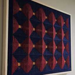 Modern3D Wall Hanging/Home Decoration/Modern Textile/Wall Decoration/Textile Art Framed/Weaving Textile3D/ - thumbnail 4