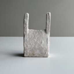Little Japandi House - Original Sculpture Minimalist Art Handmade By Scandinavian Designer Laurie Poast - thumbnail 2