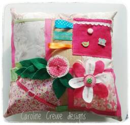 Dementia Fidget Cushion Seniors Alzheimer's Sensory Pillow Activity Dementia Care Gift, Personalised Alzheimers Pillow, 90Th Birthday Gift - thumbnail 1