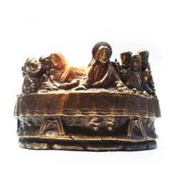 The Last Supper Bronze Candle V2 Big - thumbnail 4
