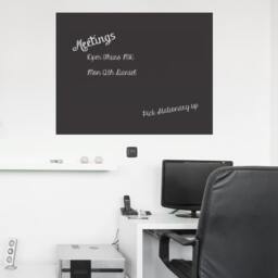 Chalkboard Wall Stickers Plain A4, A3, A2, A1-Study Decor-Kitchen Decor-Kid's Room - Blackboard Stickers-Chalkboard Memo - thumbnail 3