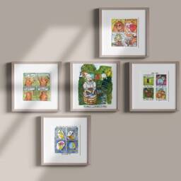 Monet Laundering - Jelly Armchair- Accounting Office Wall Art Gifts For Accountants Funny Lawyer Banker Gift Altered - thumbnail 3