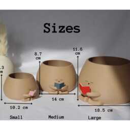 The Original Cozy Pot Reading Book - Bookworm Planter Gift For & Plant Lovers - thumbnail 3