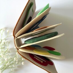 Felt Quiet Book Teddy Bear Activity Book For Toddlers - thumbnail 2