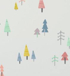 Nursery Wall Decals, Forest Tree Decals Woodland Decor - thumbnail 4