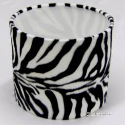 Hand Made Zebra Print Lampshade - thumbnail 3