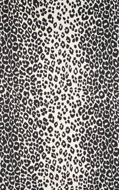 Iconic Leopard in Graphite - One Pillow