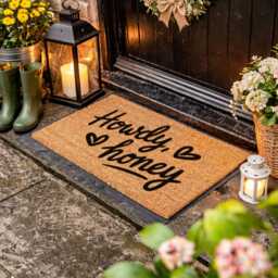 Howdy Honey Country Gift - Durable Outdoor Welcome Mat Rustic Porch D??cor - thumbnail 3