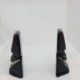 Two For The Price Mini Black Obsidian Handcarved Warriors Pair - thumbnail 3