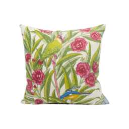 Gp & J Baker - Imperial Pheasant Original Bold Florals & Birds Cushion Cover Handmade Throw Pillow Designer Home D??cor - thumbnail 3