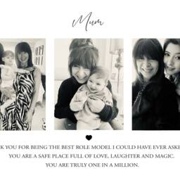 Mother's Day A4 Print Unframed/Mothers Day Photo Mum & Daughter Son Mom Gifts Sentimental Gift - thumbnail 2