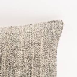 Handwoven Turkish Kilim Lumbar Pillow Bohemian Home Decor - 16x24 Inch - thumbnail 2