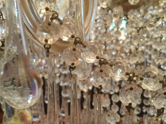 Drops, Spare Parts For Venini, Maria Theresa, Artemide, Mazzega Chandeliers, With Broken Pieces, Transparent Color , Of 10 cm Length - image 1