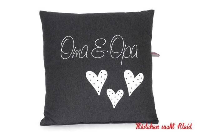 Grandma & Grandpa Cushion, 40 X cm, Cover & Filling - image 1