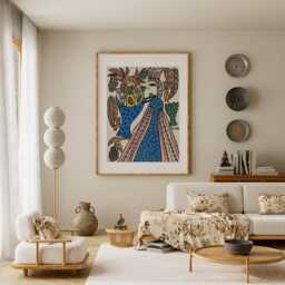 Baya Mahieddine Art Print Algerian Artist Exhibition Wall Decor - thumbnail 2