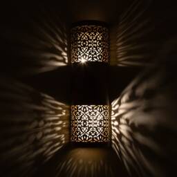 Set Of 2 Moroccan Wall Lamp, Brass Mount Light, Handmade Sconce, Sconce Decoration, Oriental Lamp - thumbnail 2