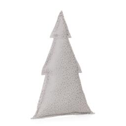 Tree Pillow, Nursery Nook Decor, Gift For Kids, Woodland Plush Cushion, Black & White Decor - thumbnail 3